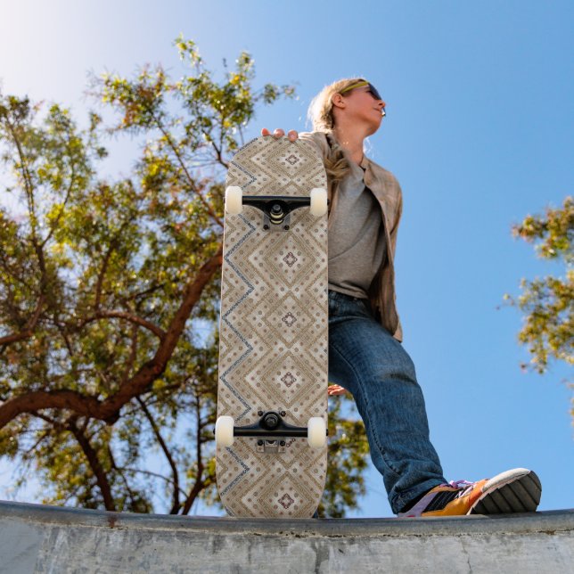 80s Skateboard Vibes – Retro Freestyle Deck Art (Outdoor 1)