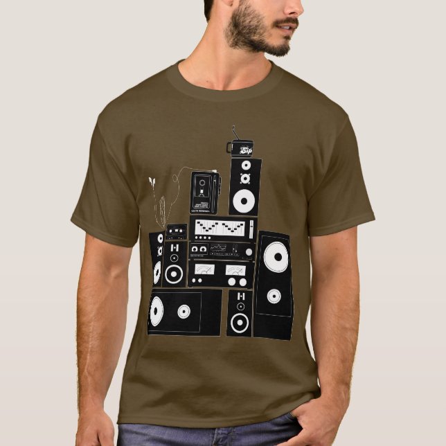 80s Stereo Gear "Auto Reverse" Shirt (Front)