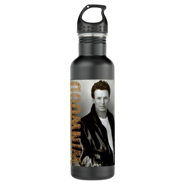 80s Style Best Selling Gimme Musician Songwriter   710 Ml Water Bottle (Front)