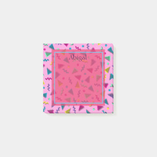 80's style very cute post-it notes