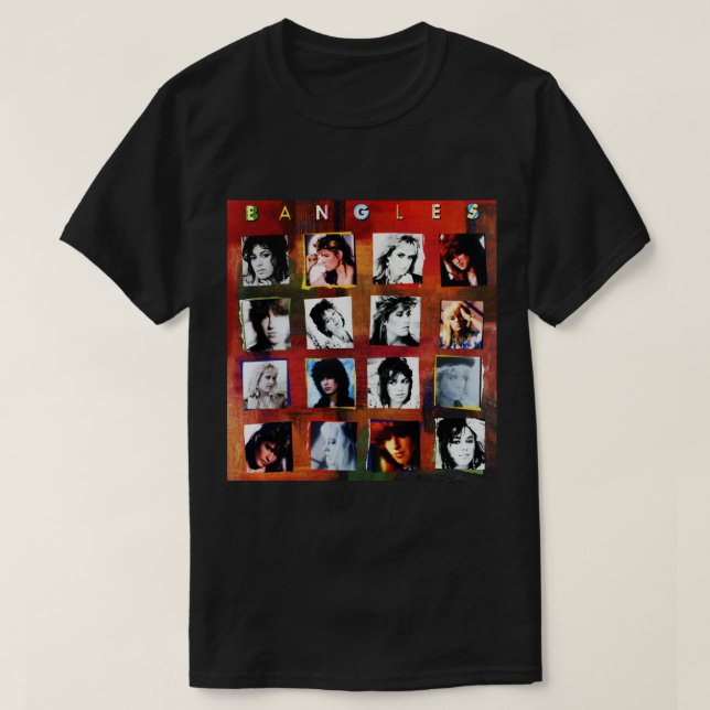 80s The  Singer Pop  Music Band  Art Manic  Rock  T-Shirt (Design Front)