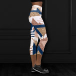 80s Trendy Abstract | Navy and Rose Gold Pattern<br><div class="desc">#abstractart Feminine and sophisticated modern contemporary geometric abstract pop-art in a sophisticated navy blue, blush pink, and a copper rose gold faux metallic glitter palette celebrating the 1990s and 1980s with totally awesome retro graphics. The random Memphis-style of the 80s and 90s included seamless patterns of zigzags and triangle shapes...</div>