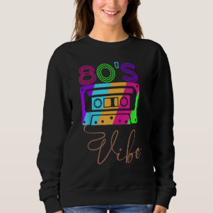 80s Vibe 1980s Fashion Theme Party Outfit Eighties Sweatshirt