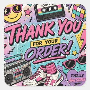 80s Vibe Sticker