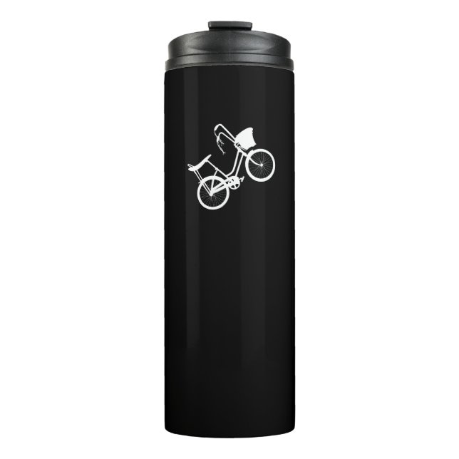 80's Wheelie (White) Thermal Tumbler (Front)