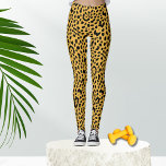 80's Yellow Safari leopard Print<br><div class="desc">Natural leopard print with mustard yellow and black colours Leggings are a bold and fashionable choice with a vivid green background and an intricate leopard print pattern. The unique combination of the striking yellow colour and the classic leopard print creates a captivating fusion of modern and animalistic aesthetics. These leggings...</div>