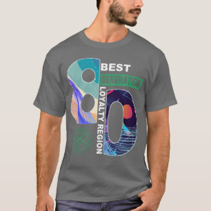 80sHE BEST GENERATION LOYALTY REGION boy T-Shirt