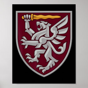 80th Air Ault Brigade (ukraine) Ukrainian Military Poster