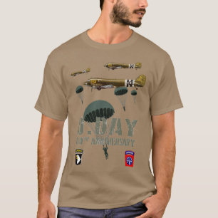 80th Anniversary Allied Landing DDay WWII T-Shirt