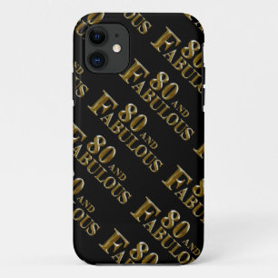 80th Birthday  Case-Mate iPhone Case