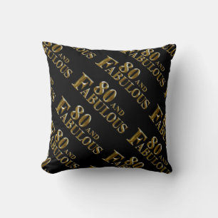 80th Birthday  Cushion