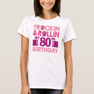 80th Birthday Gift Idea For Female T-Shirt