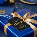 80th Birthday Name 1946 Black Gold Elegant Chic Gift Tags<br><div class="desc">Elegant Chic 1946 Black Gold Personalised 80th Birthday Gift Tags. Celebrate the milestone birthday with our Elegant Chic 1946 Black Gold Personalised 80th Birthday Gift Tags. Each gift tag is meticulously designed with a black and gold colour scheme that oozes elegance. Fully personalised to add that exclusive touch, these gift...</div>