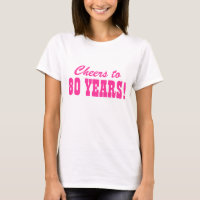 80th Birthday party t shirts for women