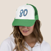 80th Birthday Party Trucker Hat (In Situ)