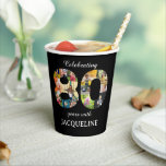 80th Birthday Photo Template Invitation Paper Cups<br><div class="desc">Celebrate your 80th birthday in style with these unique photo template paper cups from Zazzle. Invite all your friends and family to join you for the special day with unique party accessories. Choose your photos to create cute and playful to classic and sophisticated. Create a cherished keepsake that will last...</div>