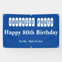 80th Birthday Surprise Party