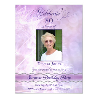 80th Birthday Invitations & Announcements | Zazzle.co.nz