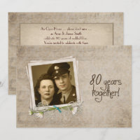 80th Wedding Anniversary Open House