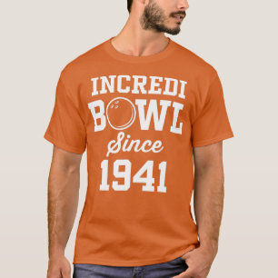 81 Year Old Bowler Bowling 1941 81st Birthday 1 T-Shirt