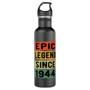 81 Years Old Bday 1944 Epic Legend 81st Birthday 710 Ml Water Bottle