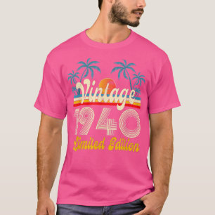 82 Years Old Vintage 1940 Limited Edition 82nd Bir T-Shirt