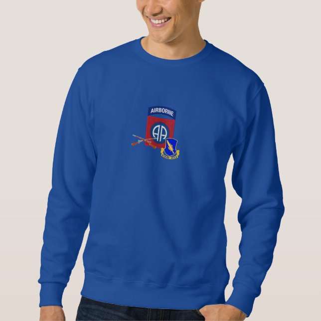 82D Airborne 504th Infantry Sweatshirt (Front)