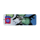 82nd ABN Airborne Division address label