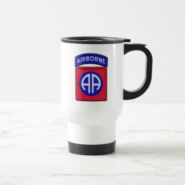 82nd ABN DIV Airborne Division Veterans Vets Travel Mug (Right)
