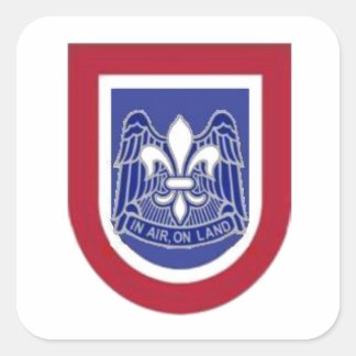 82ND AIRBORNE BERET FLASH/DUI STICKERS