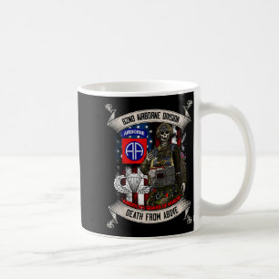 82nd Airborne Di Paratrooper Fort Bragg Jump Wings Coffee Mug
