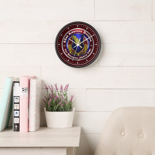 82nd Airborne Division 504th PIR Clock (Reading Room)