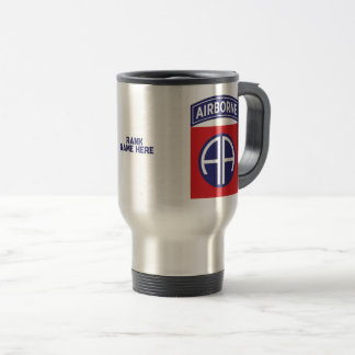 82nd Airborne Division All American Custom Travel Mug