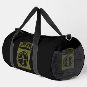 82nd Airborne Division "All American" Distressed Duffle Bag