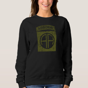 82nd Airborne Division "All American" Distressed Sweatshirt