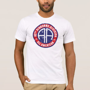 82nd Airborne Division "All American" Grunge T-Shirt