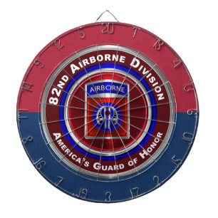 82nd Airborne Division “All Americans” Dartboard