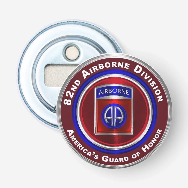 82nd Airborne Division America’s Guard of Honour Bottle Opener (Front)