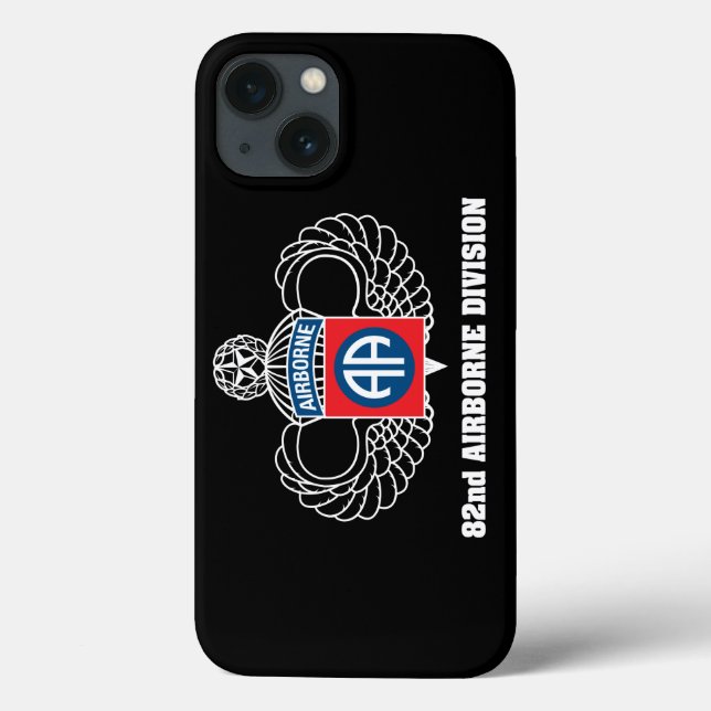 82nd Airborne Division black case (Back)