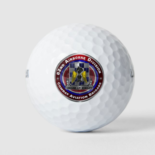 82nd Airborne Division Combat Aviation Brigade  Golf Balls (Front)