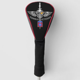 82nd Airborne Division “Combat Veteran” Golf Head Cover
