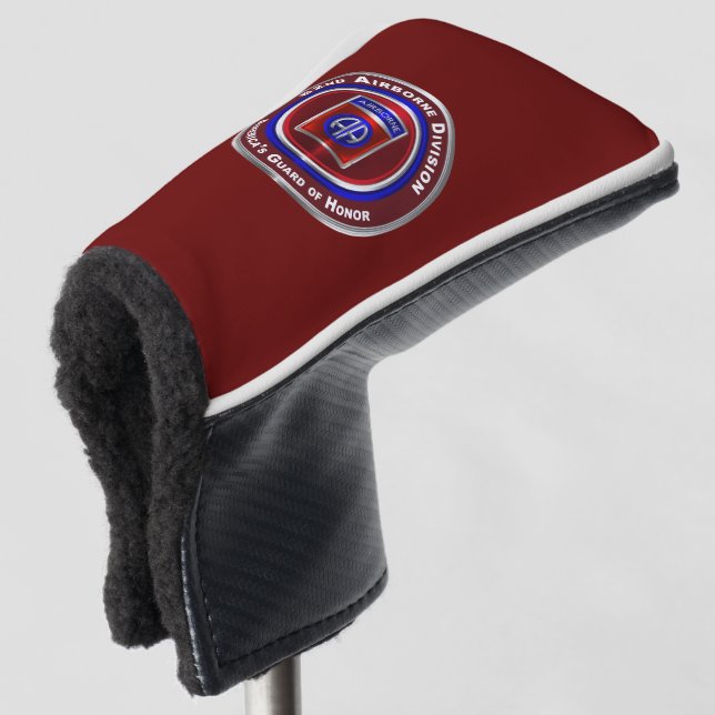 82nd Airborne Division Customised Design Golf Head Cover (3/4 Front)