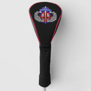 82nd Airborne Division Dagger Design Golf Head Cover