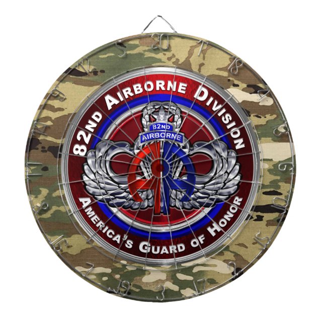 82nd Airborne Division   Dartboard (Front)