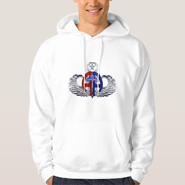 82nd Airborne Division “Fearless Paratroopers” Hoodie (Front)