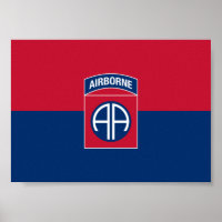 82nd Airborne Division Flag Military Veteran