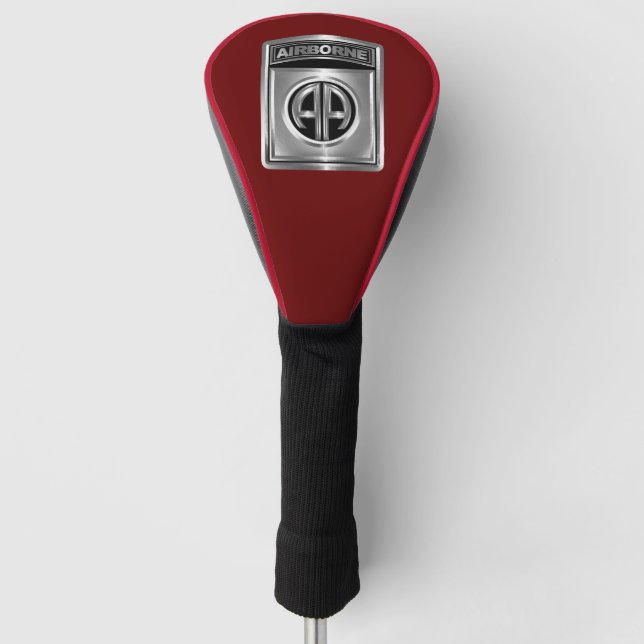 82nd Airborne Division Golf Head Cover (Front)