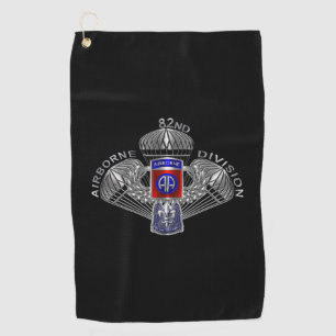82nd Airborne Division  Golf Towel