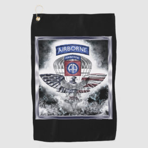 82nd Airborne Division Golf Towel