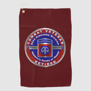 82nd Airborne Division Golf Towel